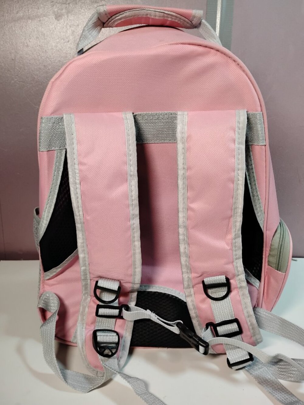Cat Bubble Backpack Carrier for Small Medium Cats - Pink - Picture 4 of 4